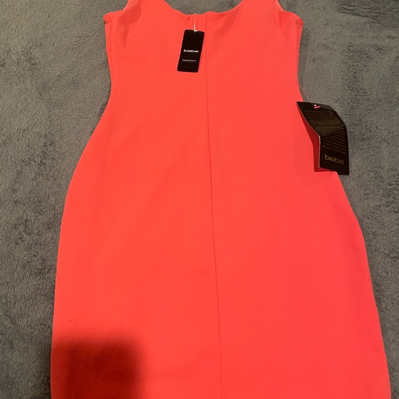 BEBE BRAND NEW BEBE SPECIAL EDITION METAL BEADED MINI DRESS - Picture 3 of 4